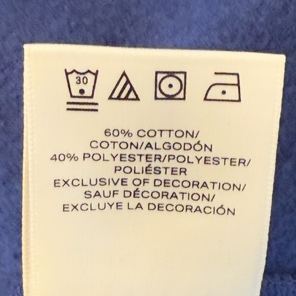 SCOTCH & SODA Men’s Embroidered Relaxed Fit Fleece Hoodie Evening Skies NEW - Picture 4 of 9